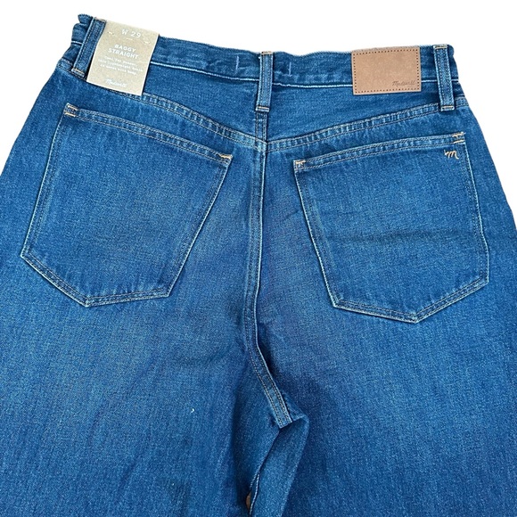 Madewell Baggy Straight Leg Women's Jeans Blue Size 29 NWT - Picture 6 of 13
